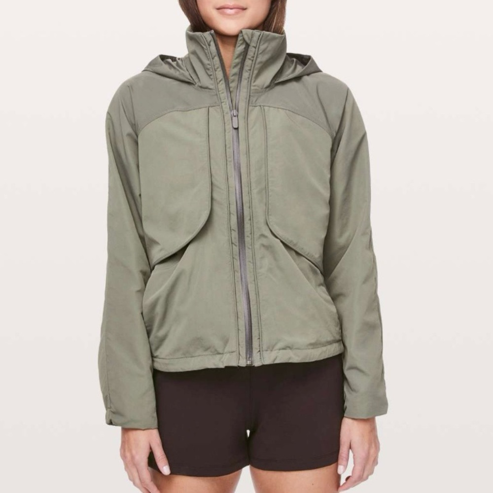 Lululemon Always Effortless Jacket in Grey Sage